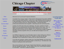Tablet Screenshot of chicagomsma.org